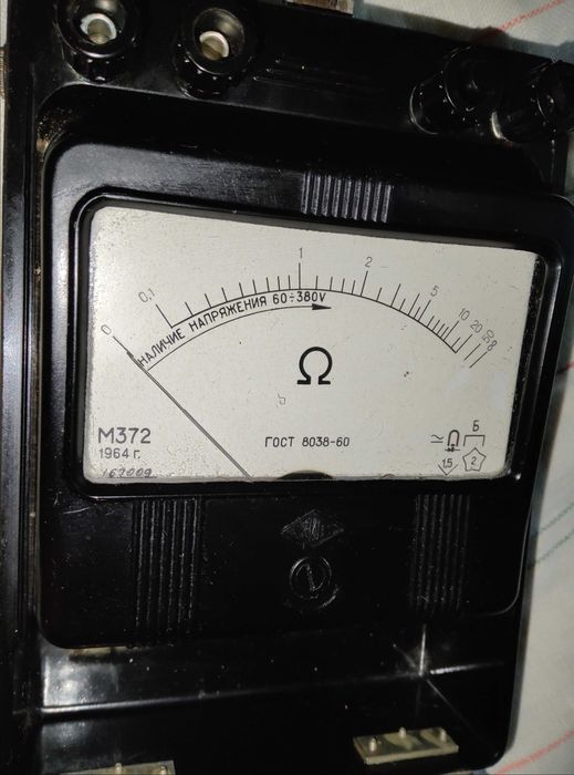 Прибор М372 для измерения сопротивления, 1964г.