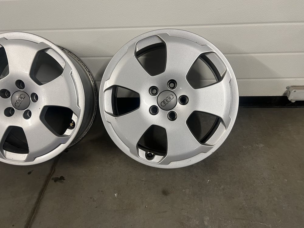 Felgi aluminiowe audi 17” 5x112