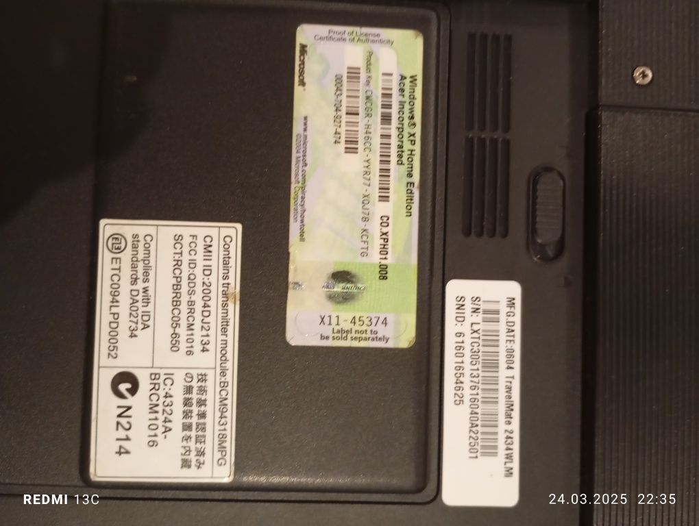 Laptop Acer acer