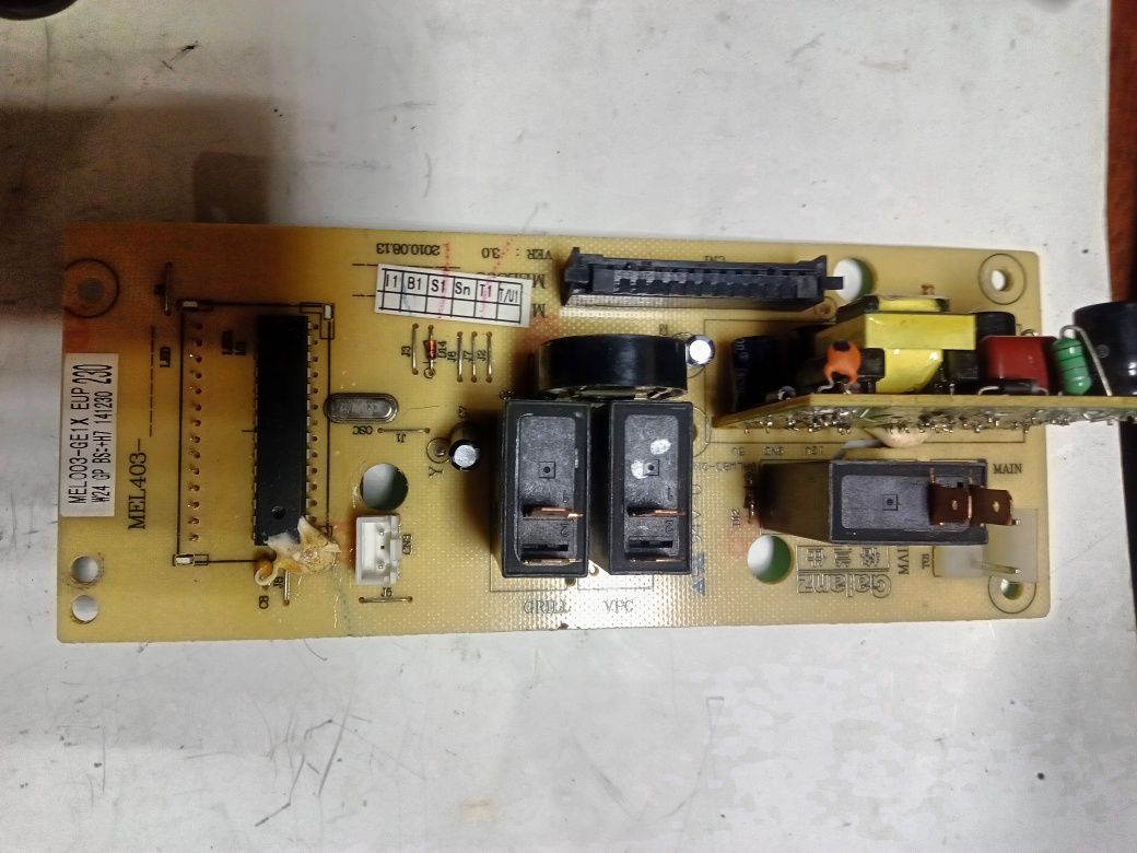 Модуль индикации микроволновки GALANZ  MEL003  board G80F23CN2L-G1