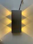 Kinkiet LED srebrny 6x LED
