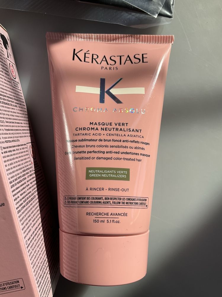 Kerastase Chroma Absolu Masque Vert 150 ml maska neutralizująca nowa