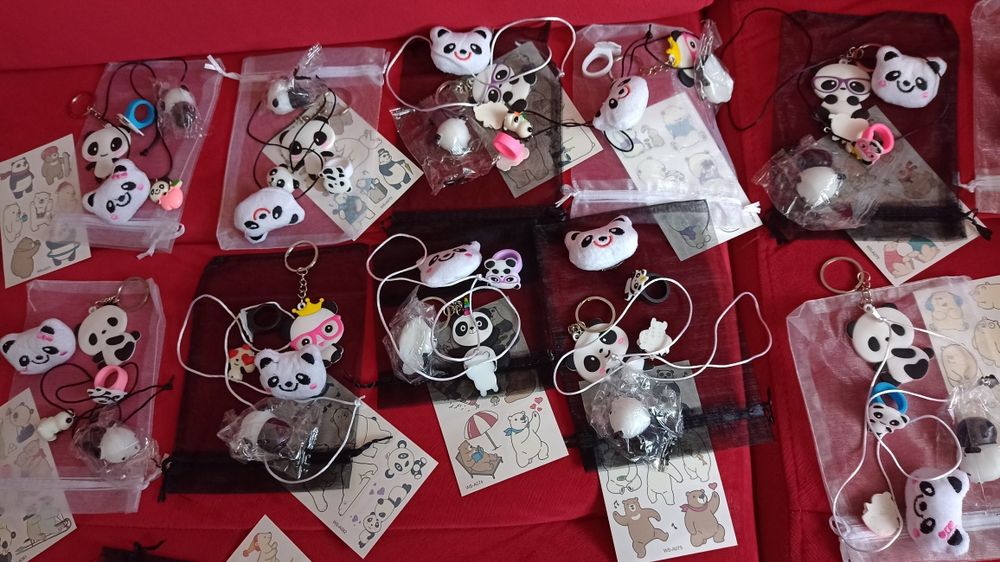 Zestaw upominków panda zakończenie roku