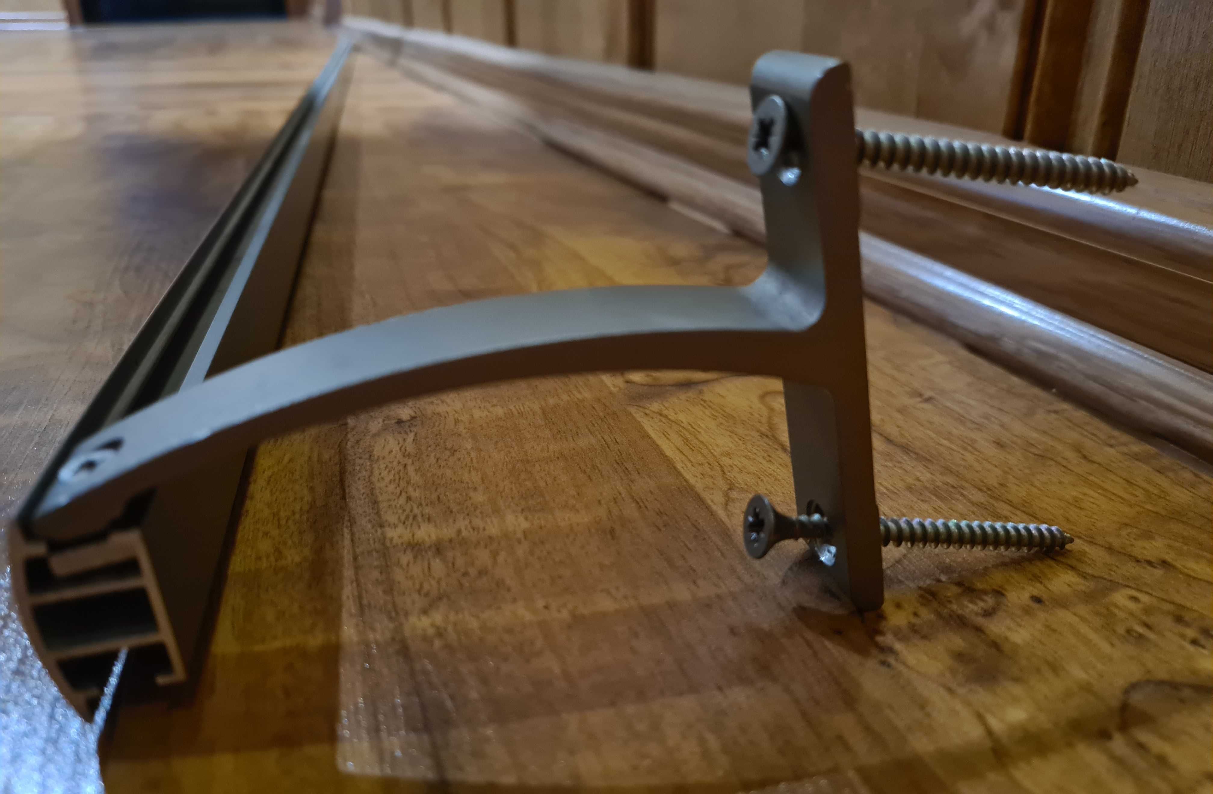 Karnisz szynowy złoty classic 200 cm żabki
