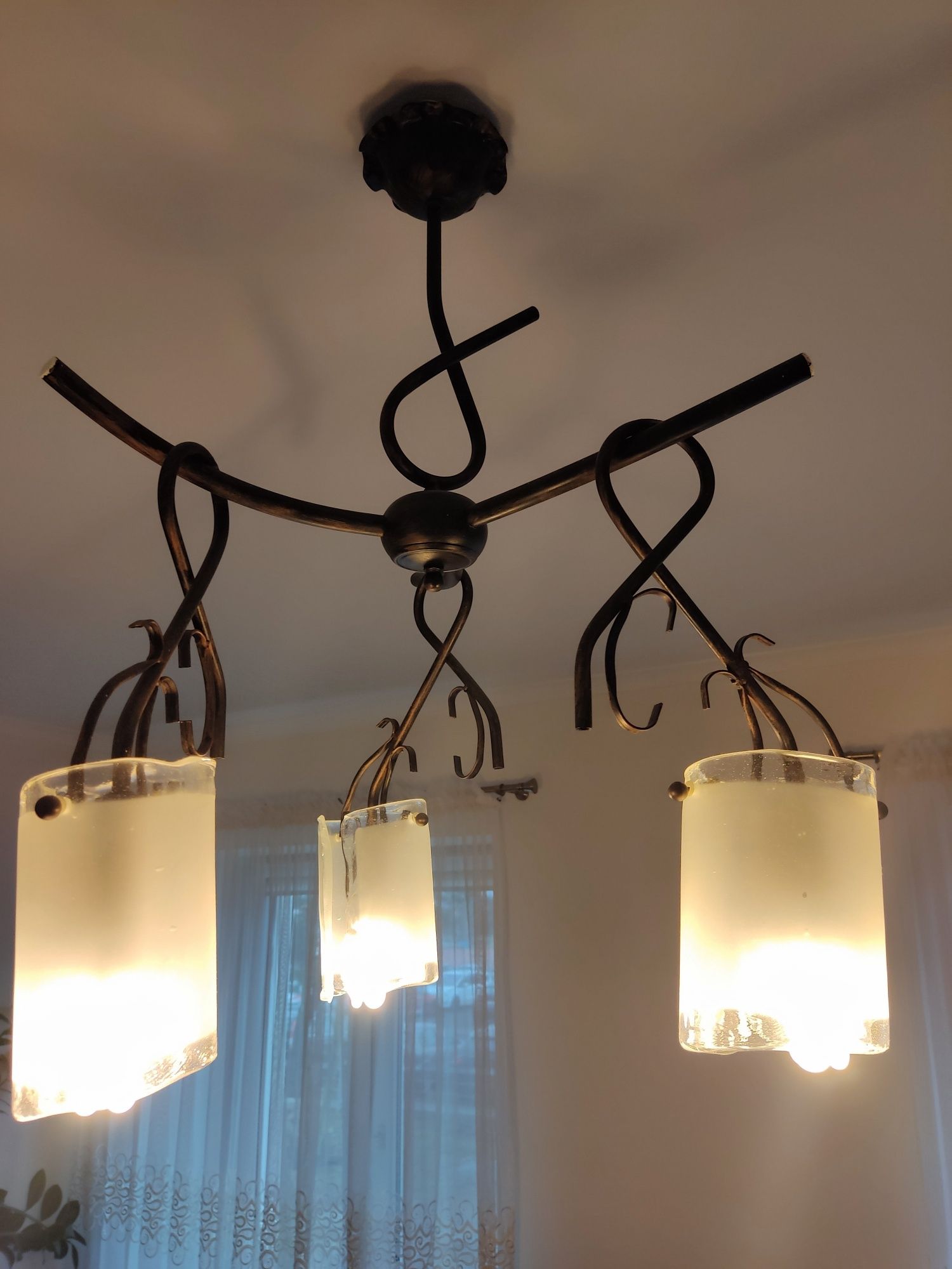 Ikea Lampa wisząca Agata meble żyrand