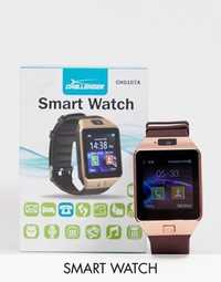 Smart watch Женские Смарт часы.ремешок прорезиненном, коричневого цвет