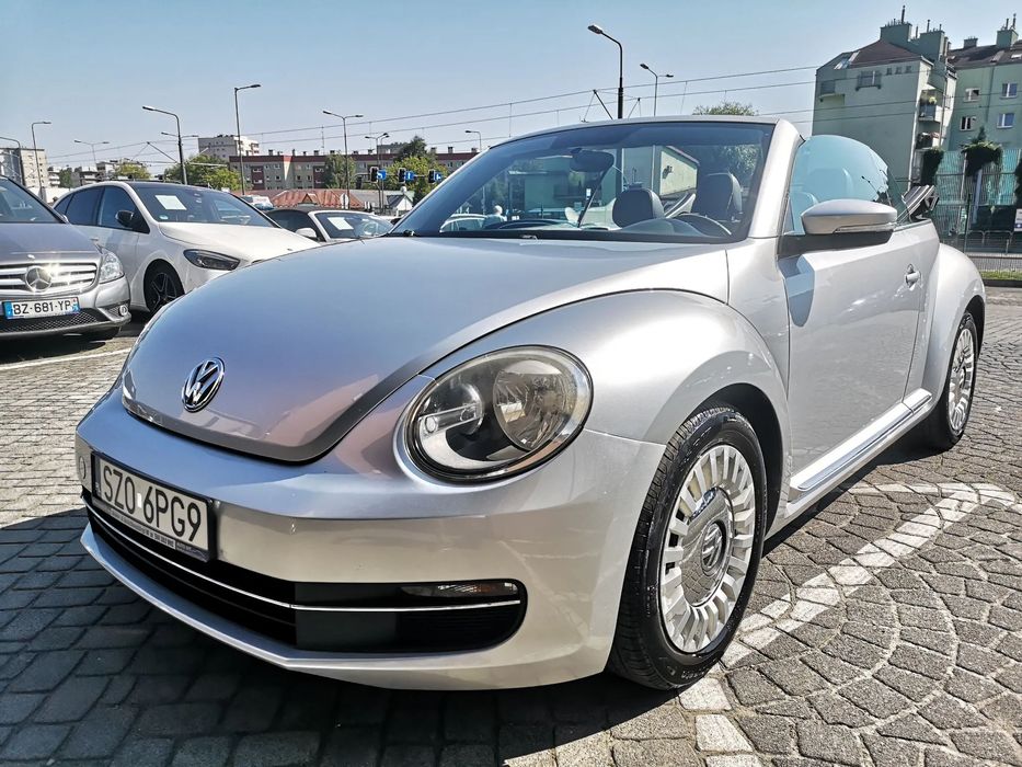 Volkswagen Beetle 1.8 TSI 180KM Automat Cabriolet Bogate wyposażenie Niski przebieg