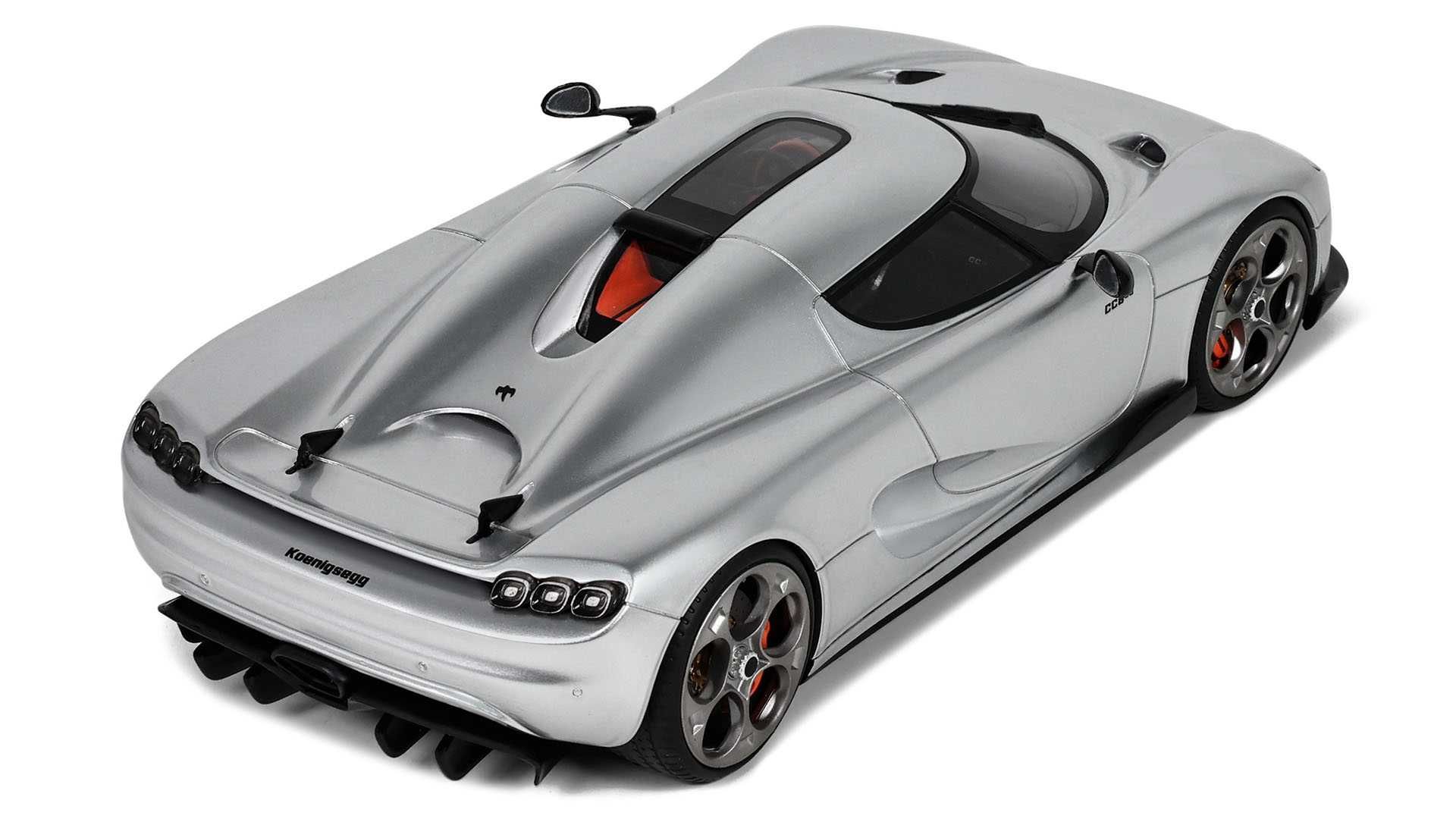 Model 1:18 GT Spirit Koenigsegg CC850 '2022 moon silver (GT452)