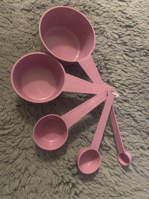 Miarki spożywcze od 100ml do 1ml niwe bez netki