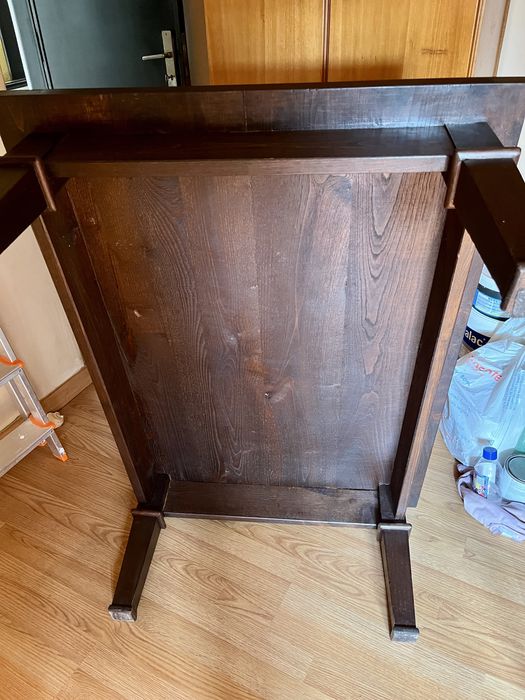 Mesa de centro madeira 110x80