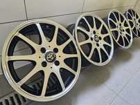Alufelgi Bi kolor 15 4x100 Aygo Chevrolet Aveo Spark Toyota yaris II I