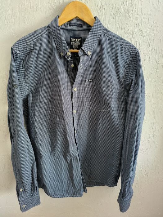 Nowa męska koszula Superdry Regular Fit L