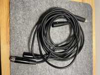 2 kable XLRf-XLRm Hosa MBL-110 3m