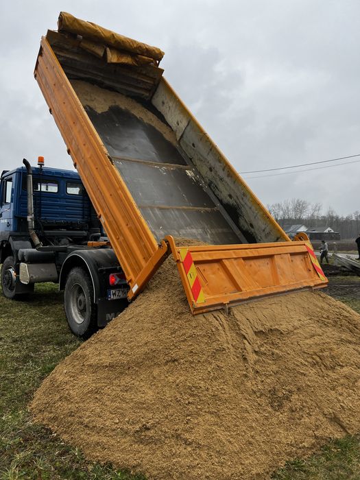 Piasek,kruszywa,ziemia ogrodowa