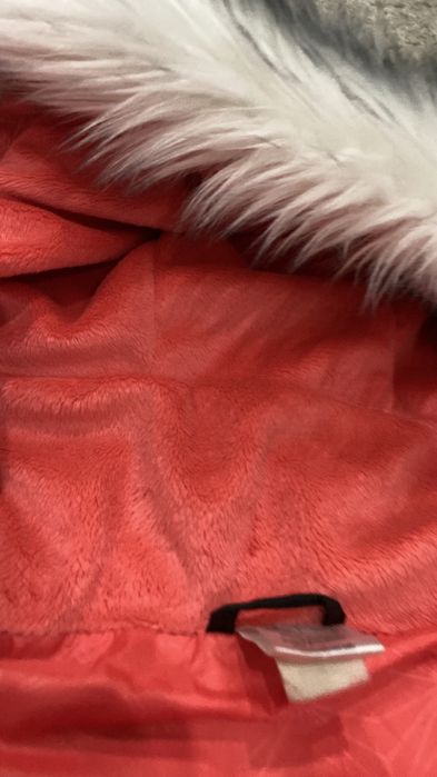 Colete de penas tam XS como novo