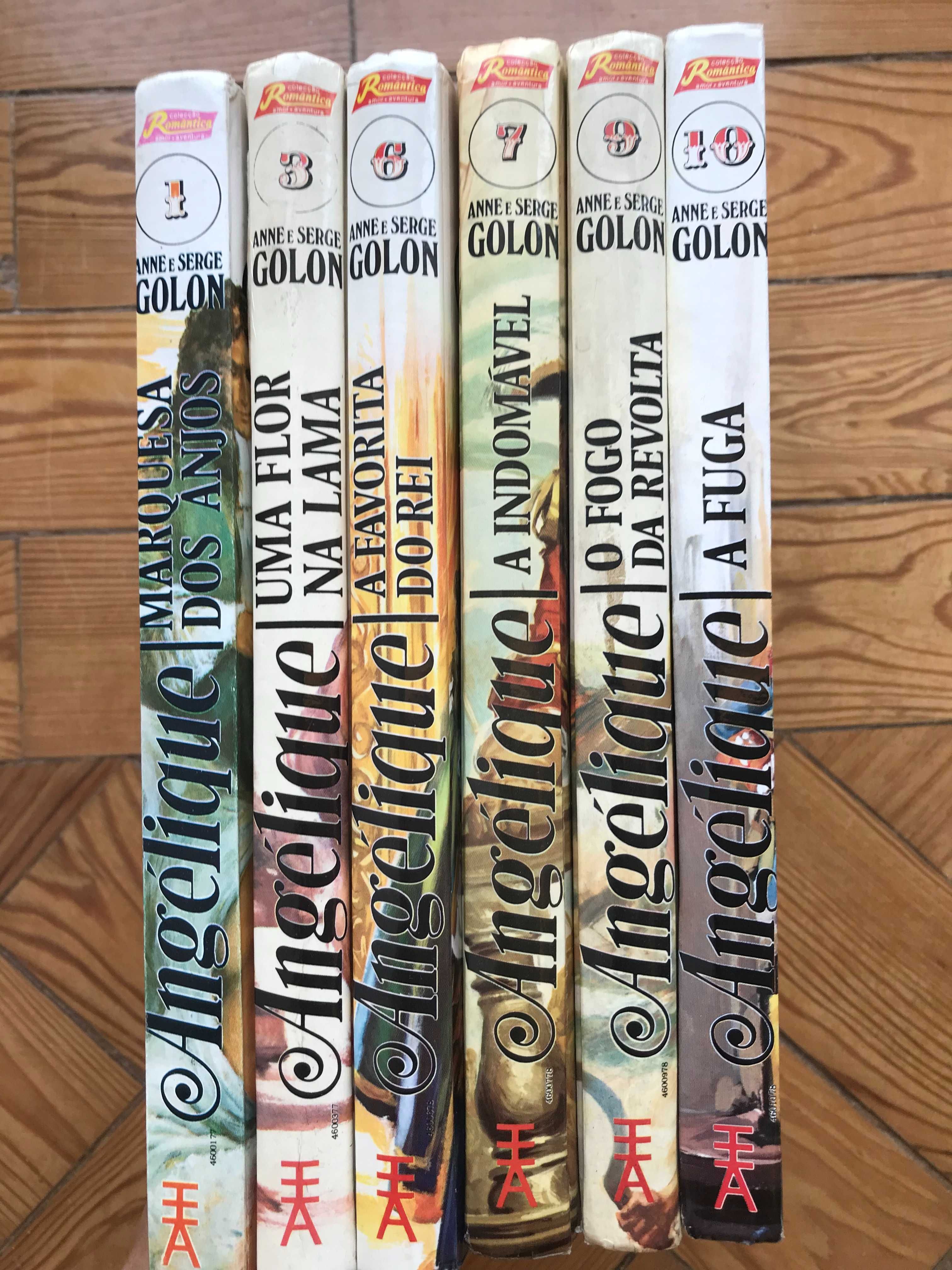 Livros da Coleção Angélique