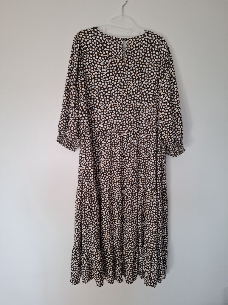 Sukienka wiskoza plus size Vero moda wiosna lato