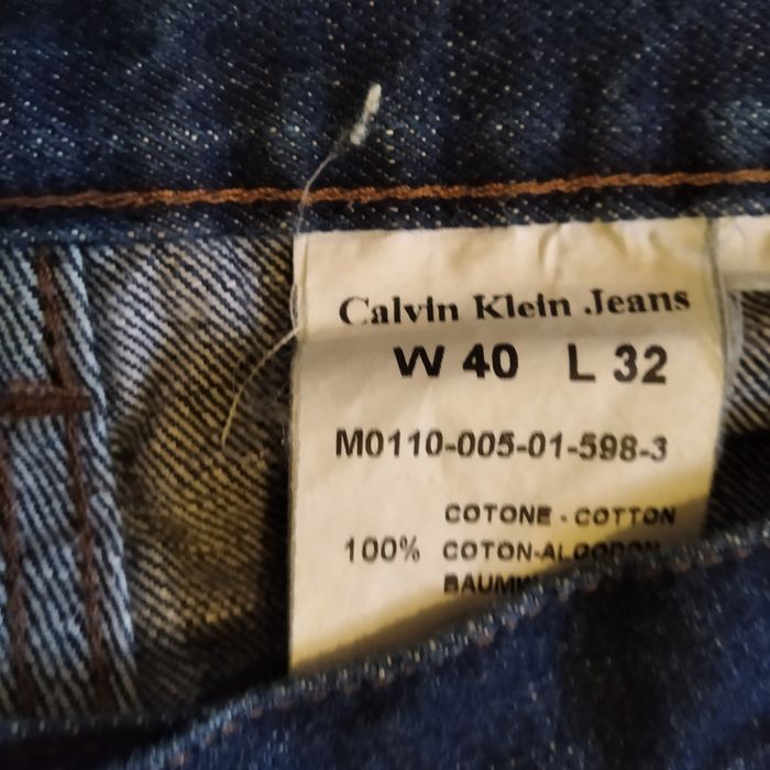Jeansy męskie Calvin Klein rozmiar W 40 L32
