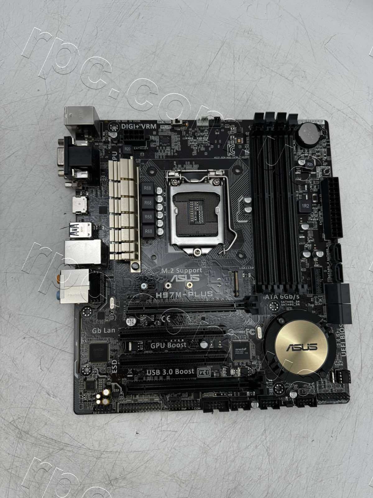 Материнська плата для ПК Asus H97M-PLUS (s1150, Intel H97, M2, 4xDDR3)