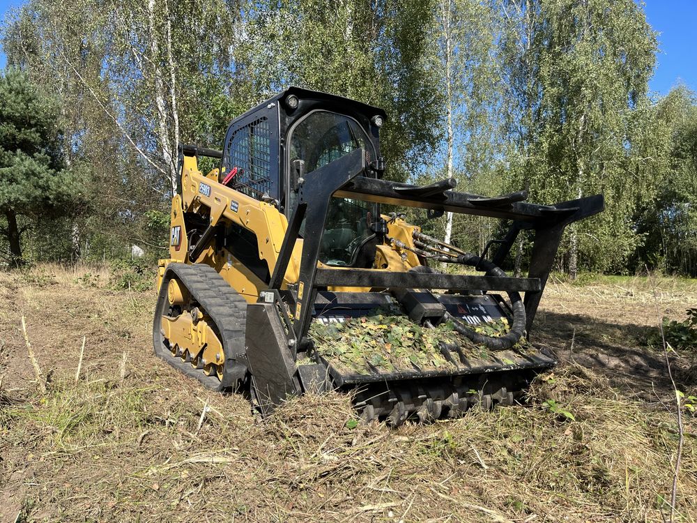 Mulczer ładowarka CAT 259D3 2022 rok 250 mth Polski salon bobcat
