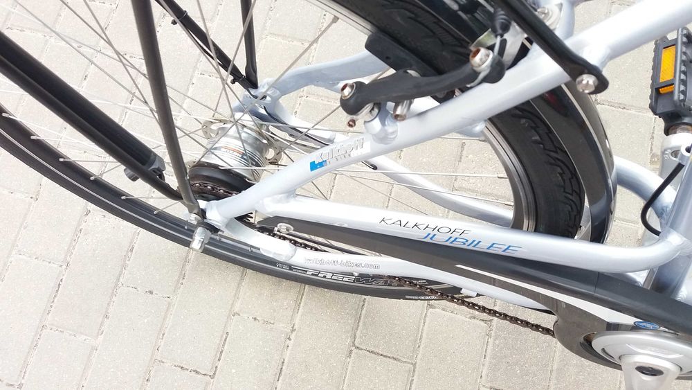 Kalkhoff Nexus 7-biegi Prądnica w piaście koła 28 Super Stan