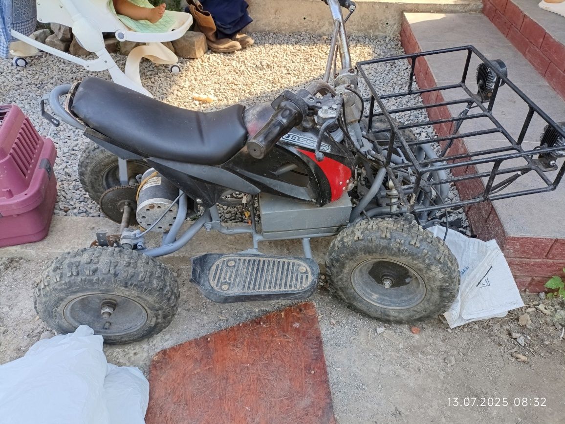 Квадроцикл детский crosser электро