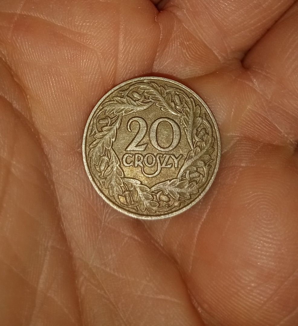 Moneta 20 gr 1923