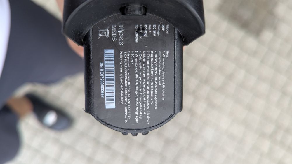 Hulajnoga elektryczna 4SWISS EX6 Power E-orange