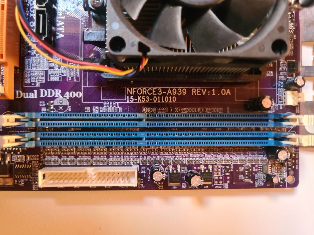 Płyta główna ECS nForce3 A939 rev:1.0A socket 939