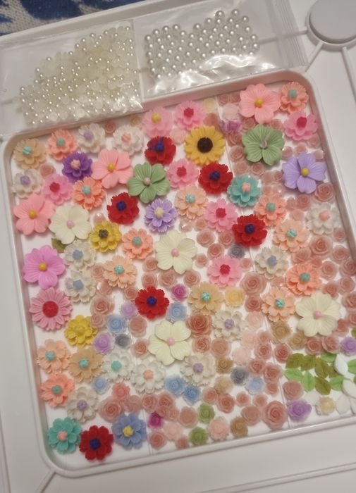 Мегалот декору ,троянди для нігтів