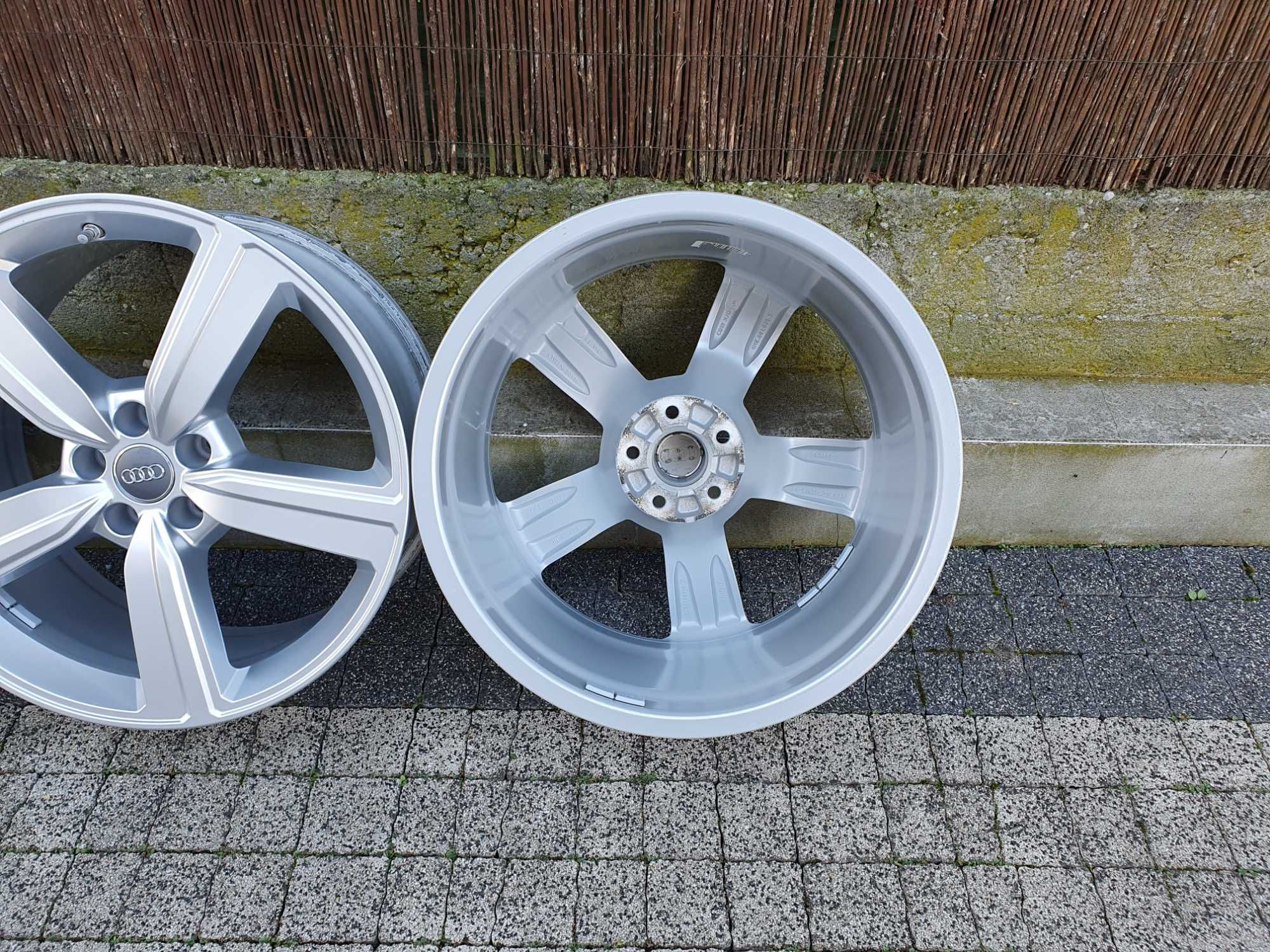 4x Oryginalne 20-stki Audi 5x112 Idealne!