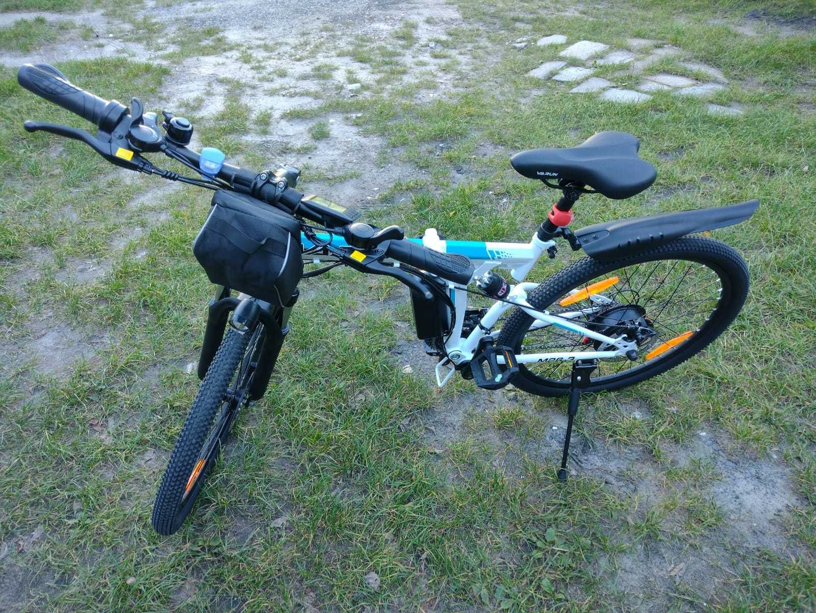 Rower Górski Elektryczny 26 cali MTB 48V 7.8Ah 26" męski