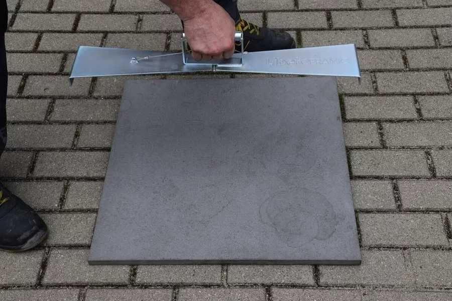 Ręczny chwytak Mimal CML do płyt gresowych o wymiarach 60 x 60 x 2 cm