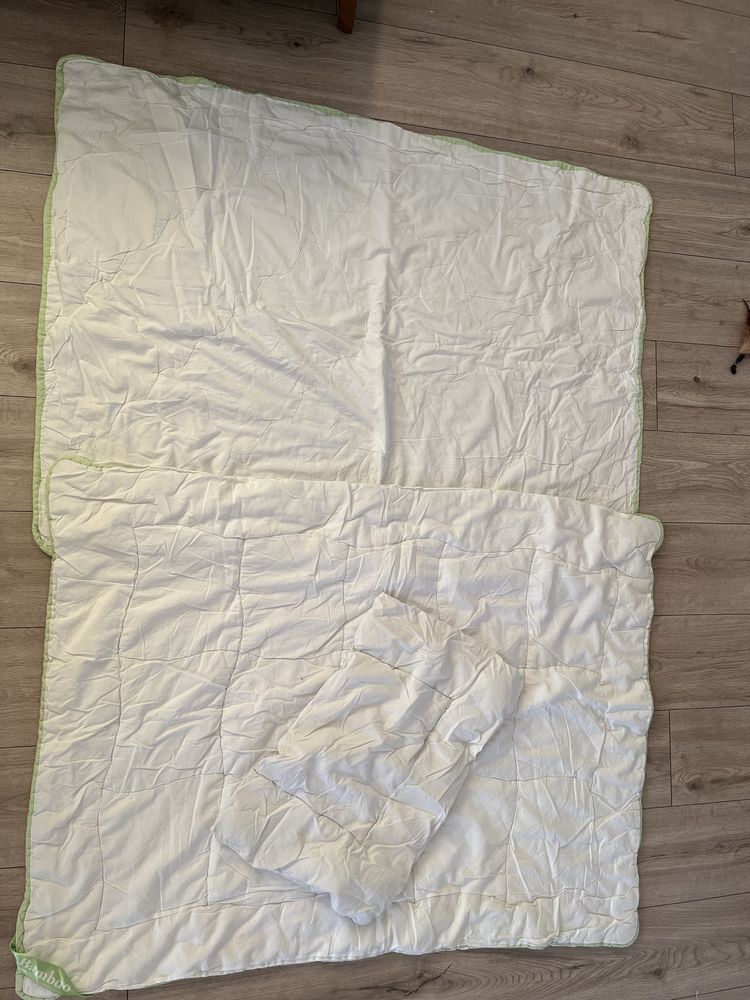 Kołdra dziecięca Bamboo zestaw 100x135