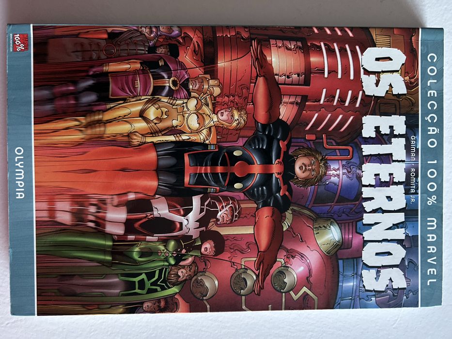Os Eternos - Olympia (Neil Gaiman & John Romita Jr.) - Panini (PT-PT)