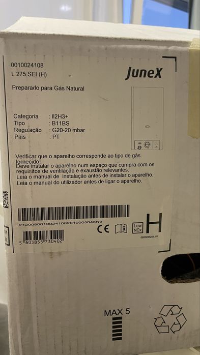 Esquentador Junex 11L gás natural