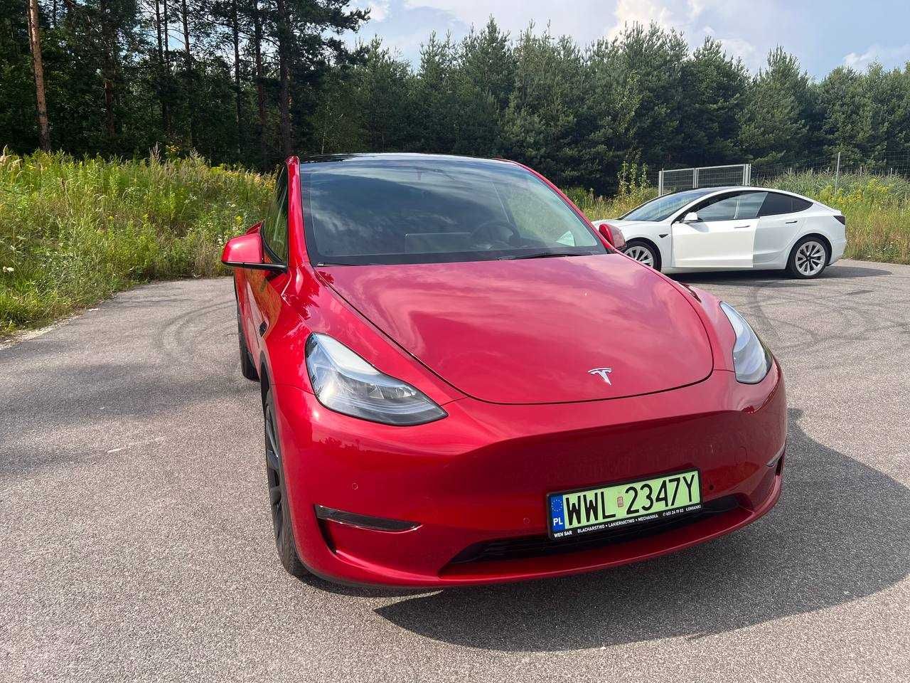 Sprzedaż Tesla model Y Long Range Dual Motor