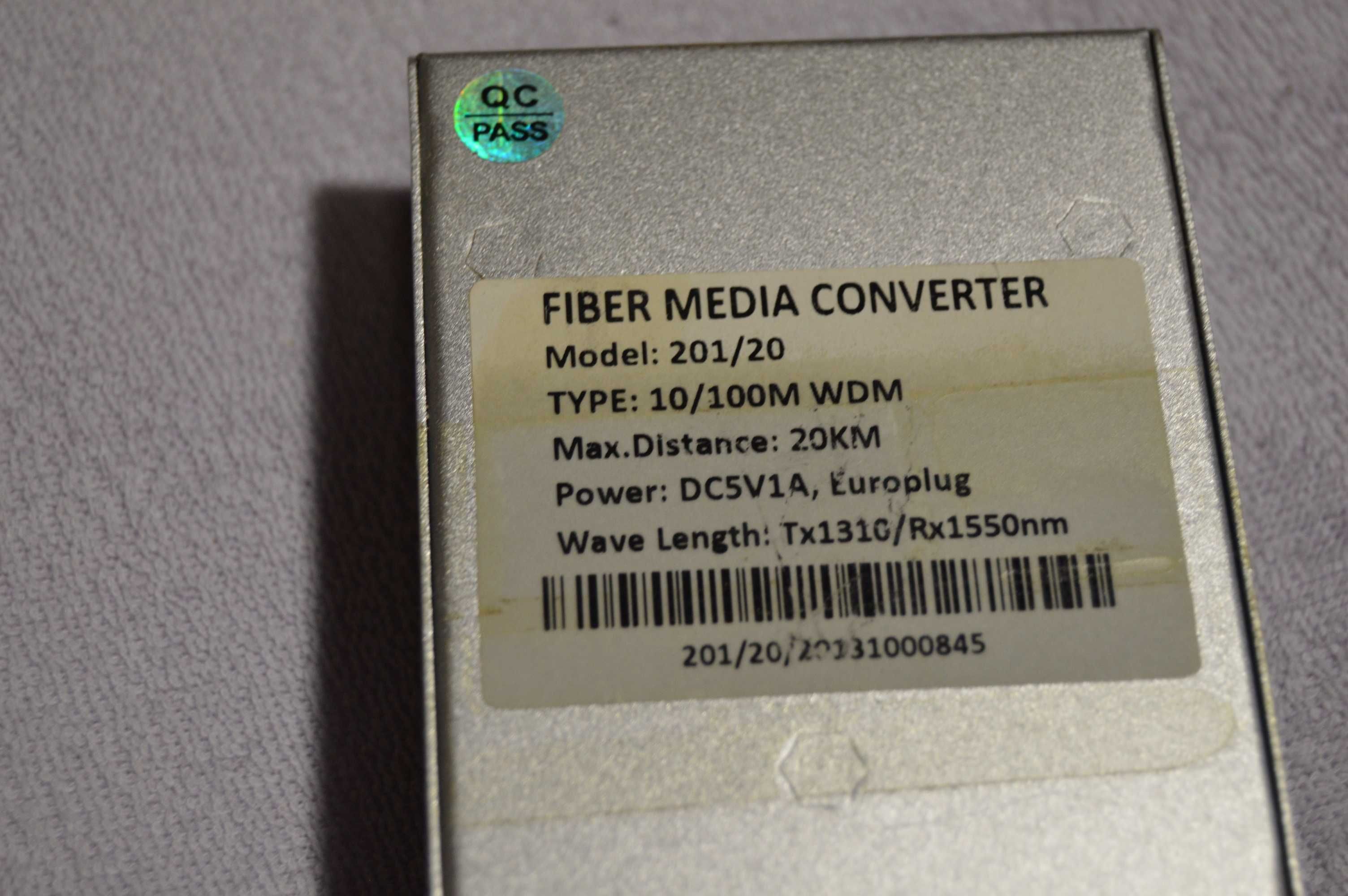 Продам Fiber media converter model: 201/20 Увага! Ціна - 300грн