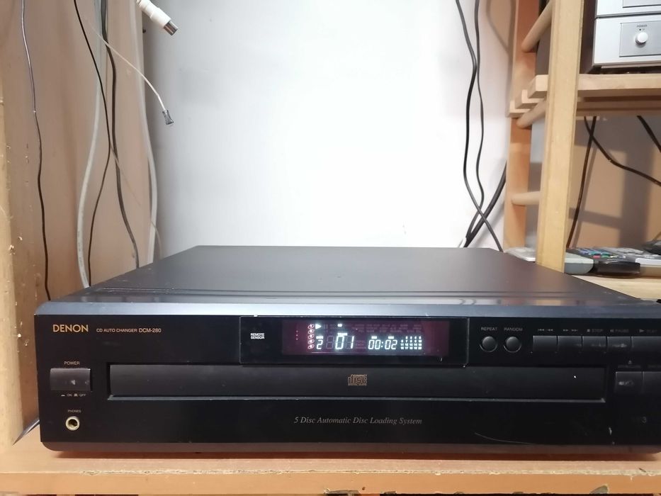 Odtwarzacz/zmieniarka  CD Denon DCM-280 5CD