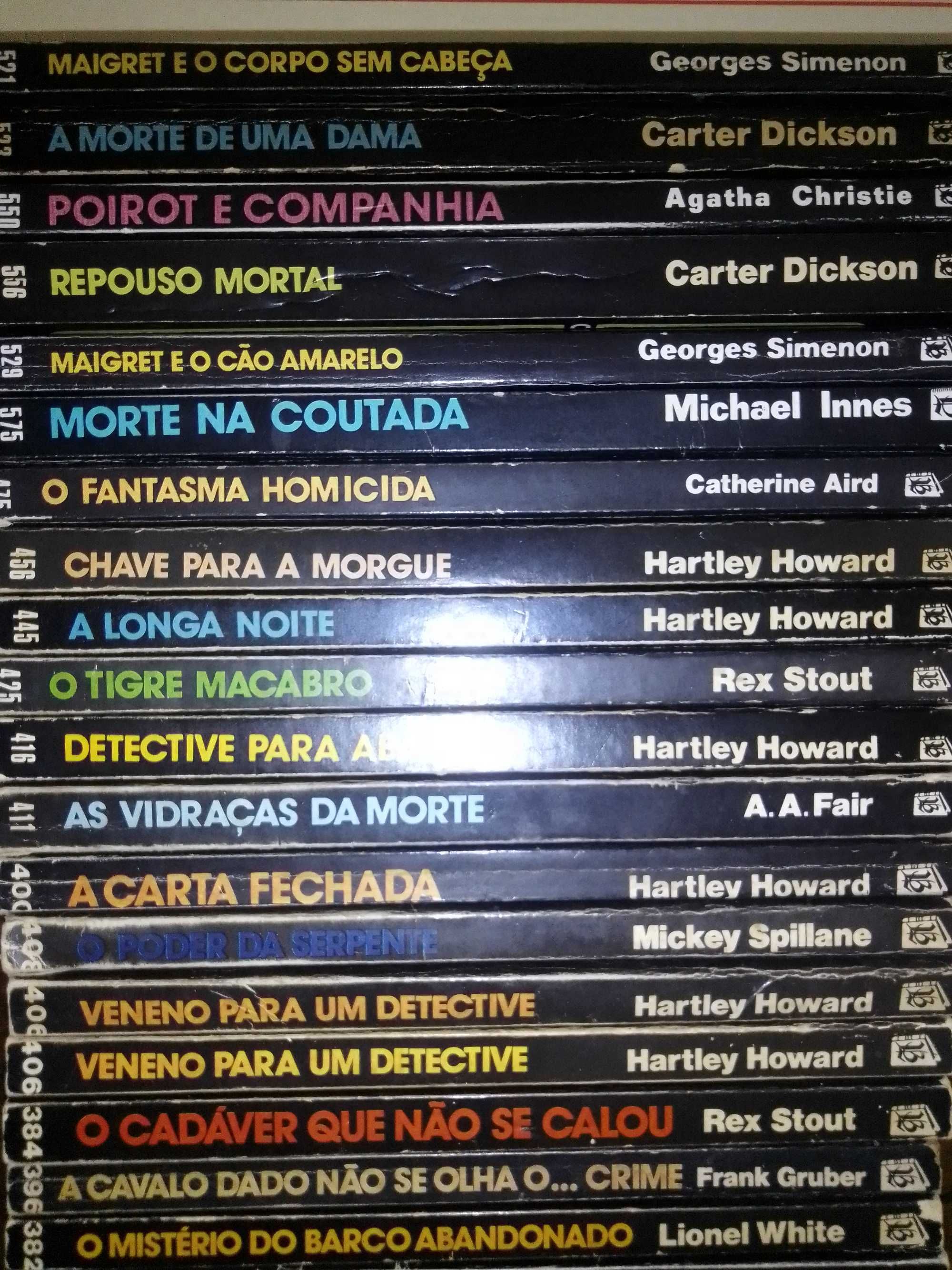 Os mestres da Literatura Policial Colecção Vampiro