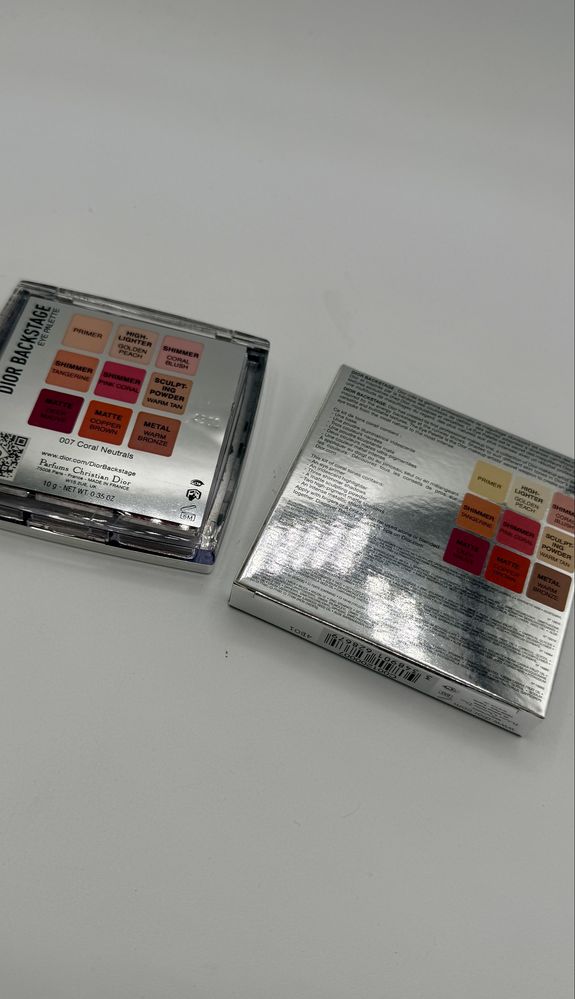 Dior Glow Face Palette 007 Coral paleta do makijażu cienie twarz
