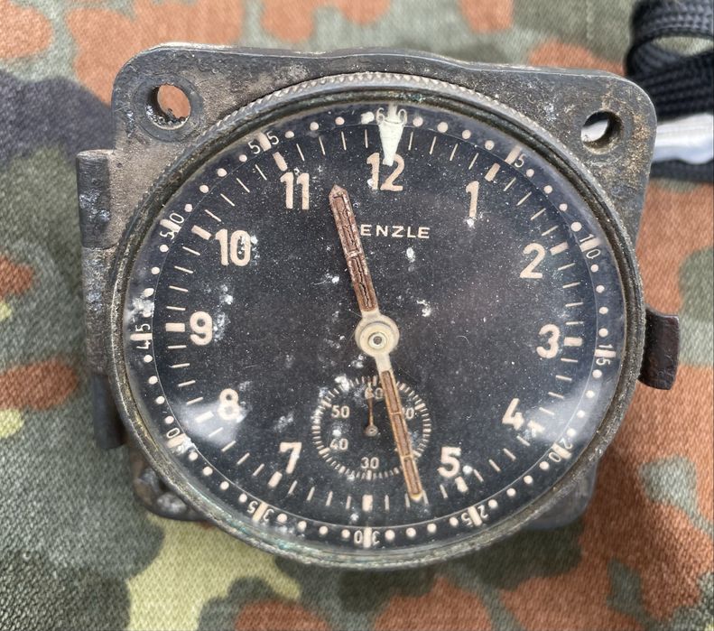 Borduhr Heinkel He-111 zegarek pokładowy z samolotu