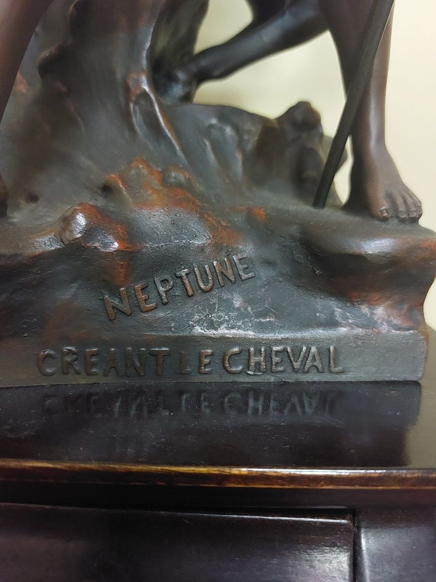 Estatueta Neptune Creant Le Cheval