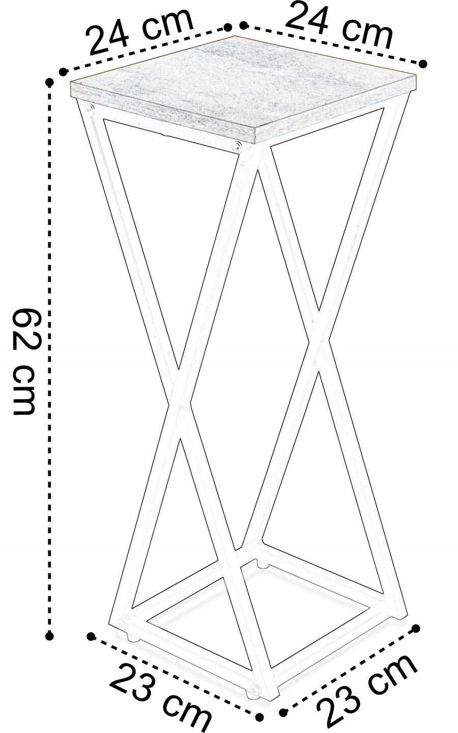 Kwietnik stolik kwiaty *LOFT* *DESIGN*