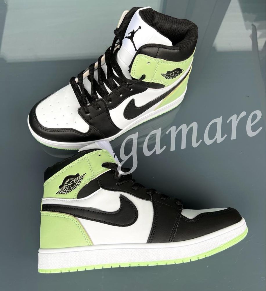 Nike Jordan 36-41 damskie sneakersy nowe czarne zielone białe