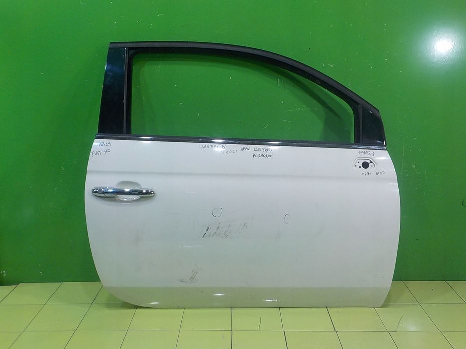 FIAT 500 1.4 B 08r HB 3D drzwi prawe przod