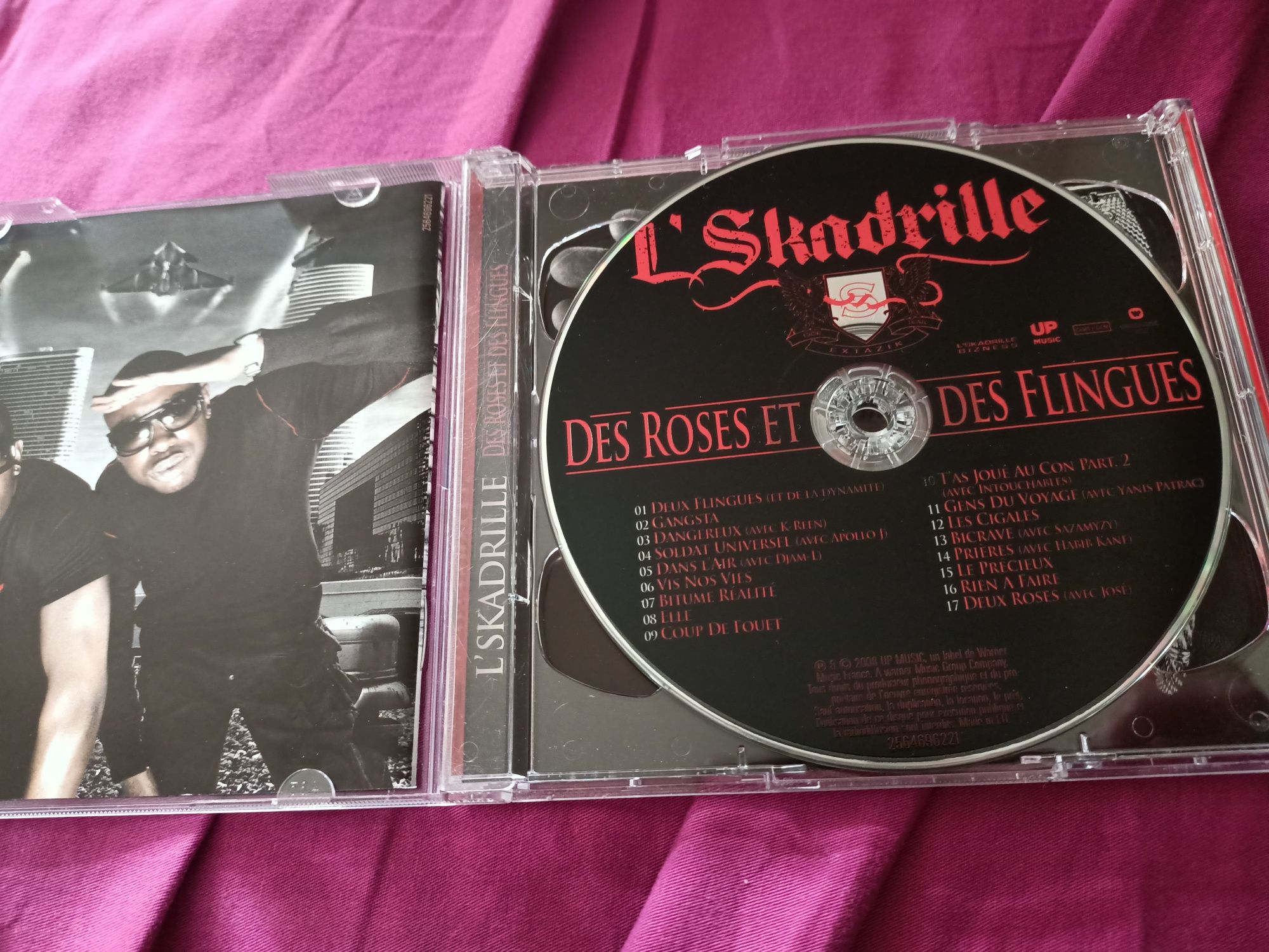 L'Skadrille - Des Roses Et Des Flingues (CD + DVD-V)(vg+)