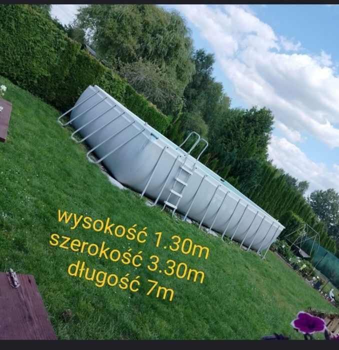 Basen ogrodowy używany