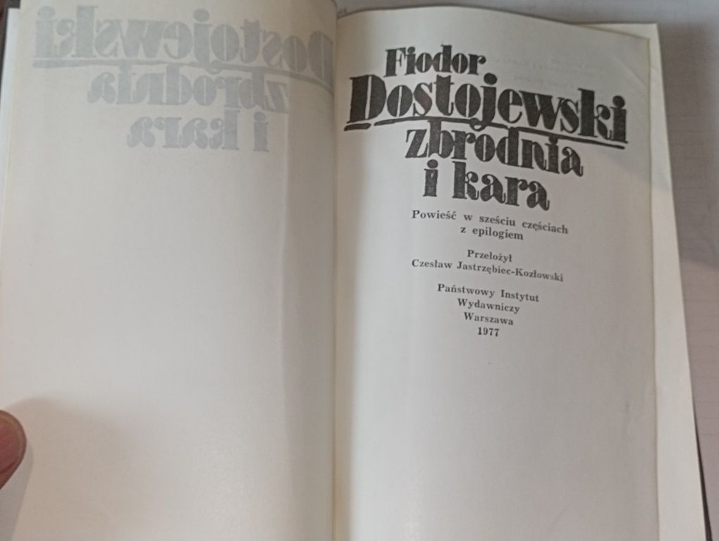 Fiodor Dostojewski - Zbrodnia i Kara