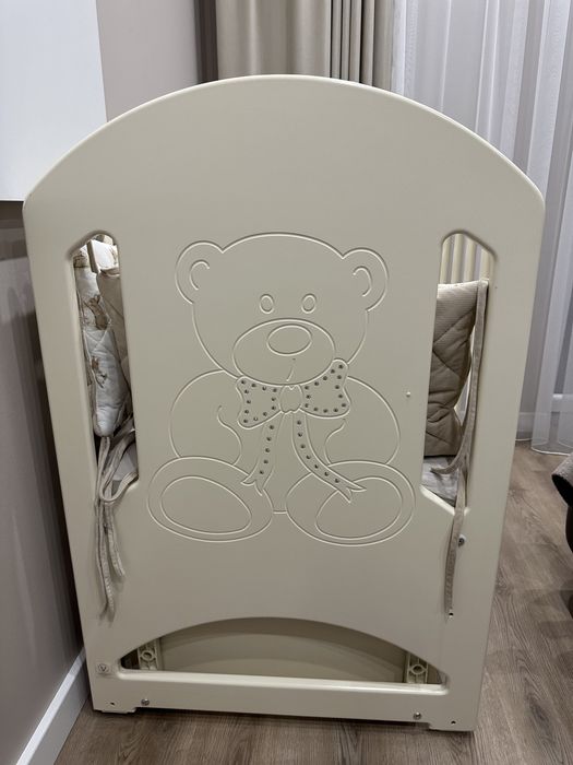 Дитяче ліжечко фірми Veres ЛД-8.Детская кроватка фирмы Верес